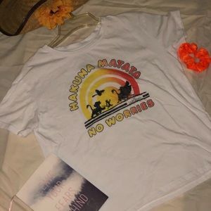 Hakuna Matata Disney Large White T-shirt